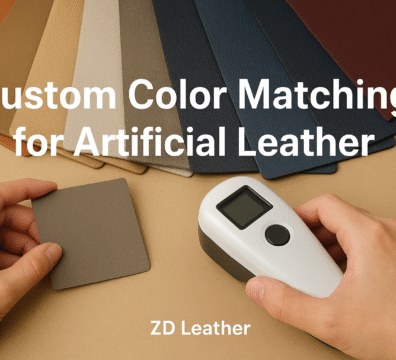 custom color matching for artificial leather